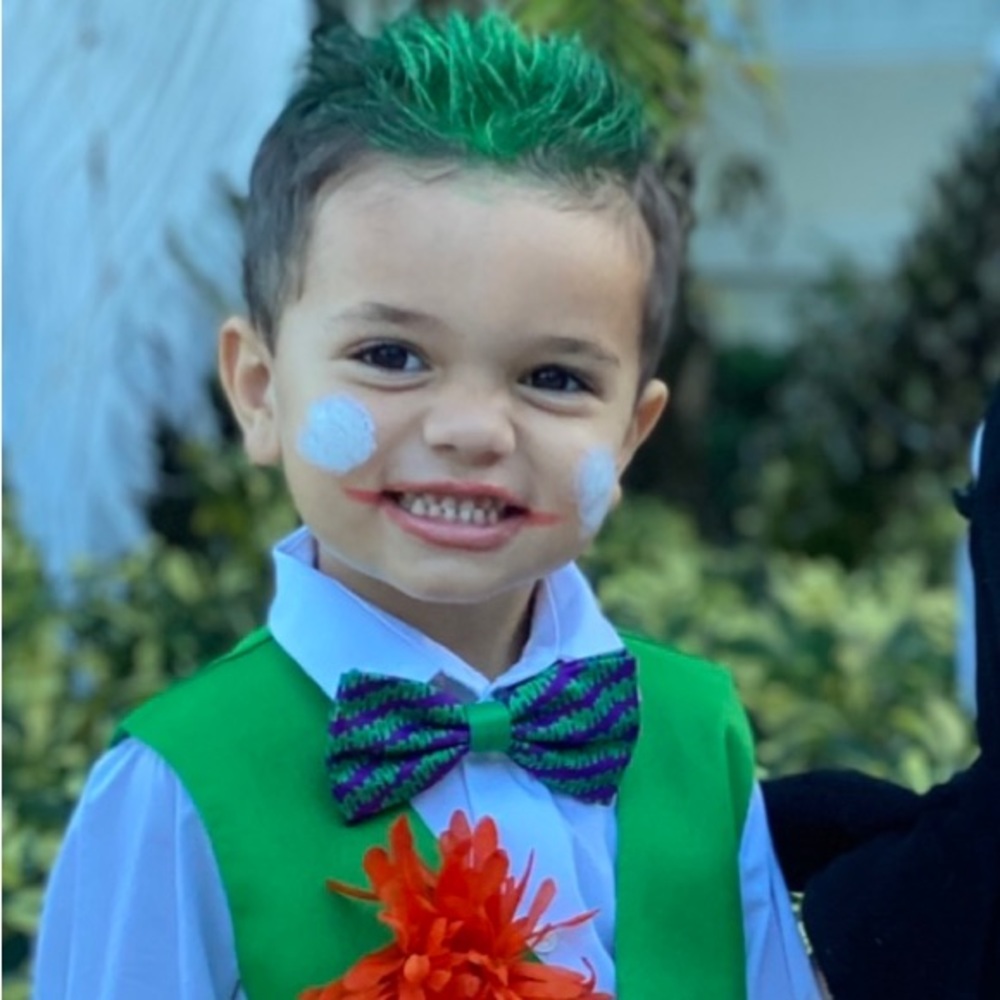 The Joker Costume!! Sz 3T Purple Suit / Green Vest